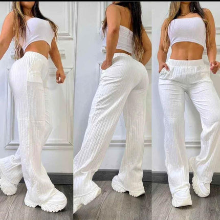 Pantalones En Poliester