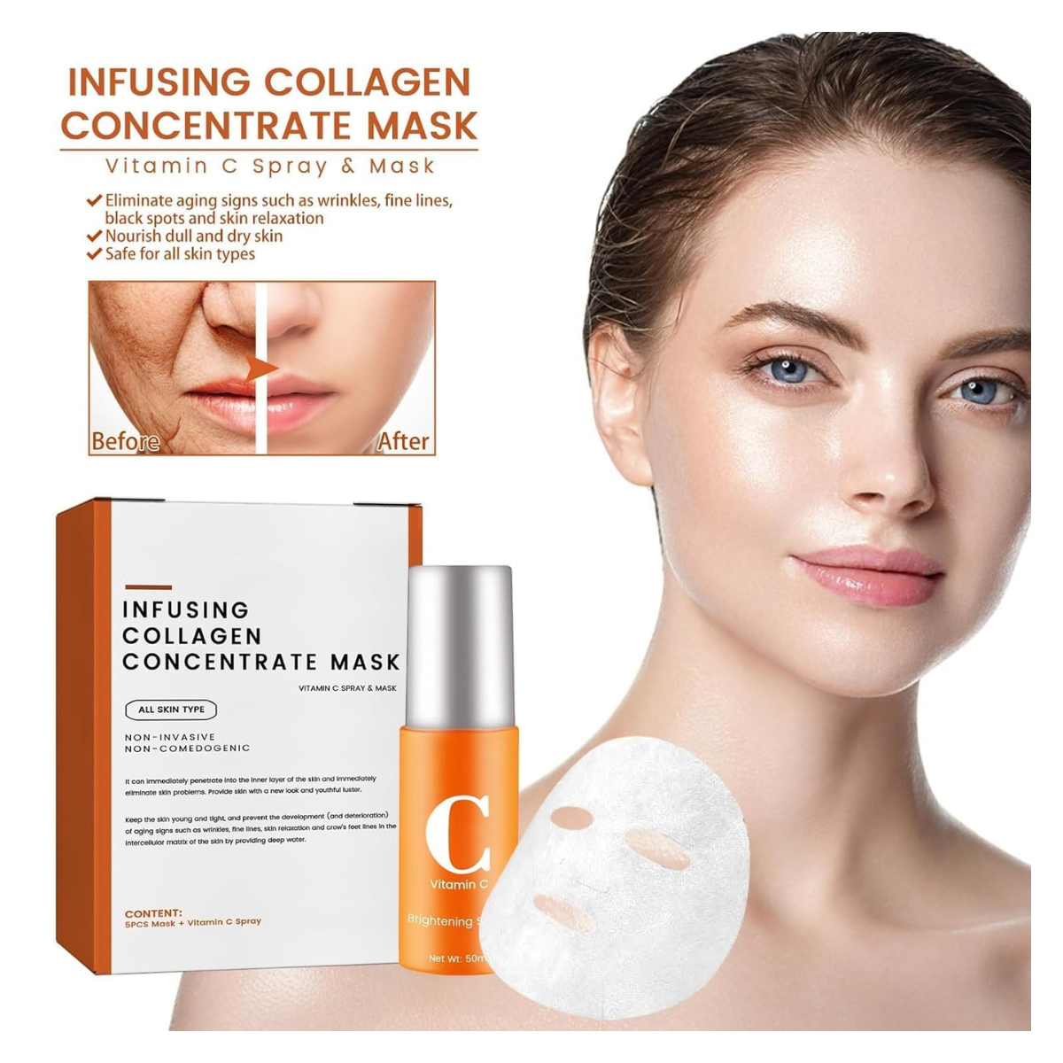 Kit colágeno con mascarilla