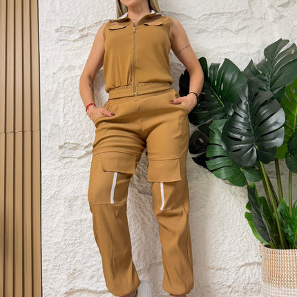 Conjunto Cargo Bengalina Trendy