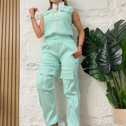 Conjunto Cargo Bengalina Trendy