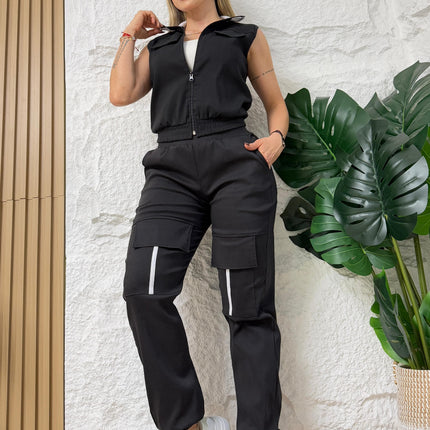 Conjunto Cargo Bengalina Trendy