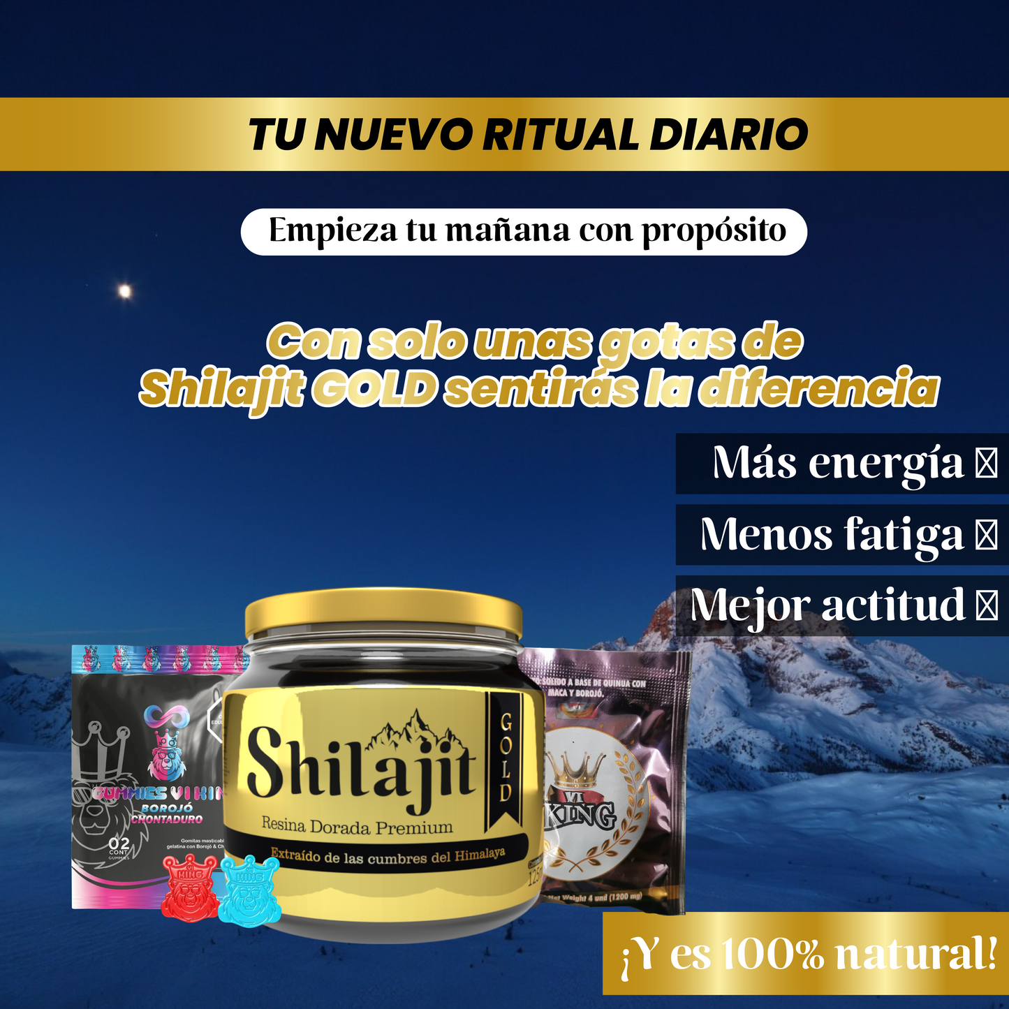 Shilajit Gold – Ritual Diario X2