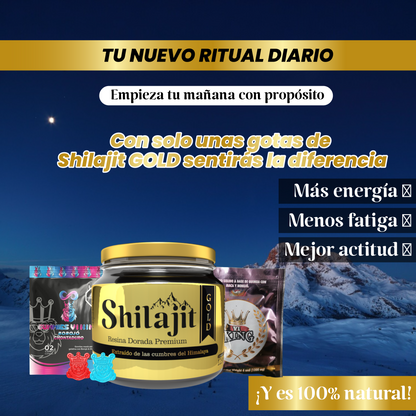 Shilajit Gold – Ritual Diario X2