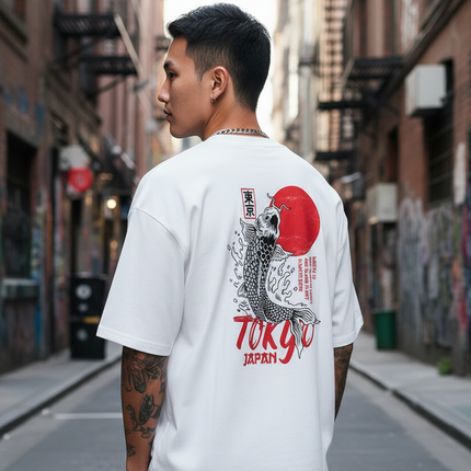 Camiseta Gráfica Oversize