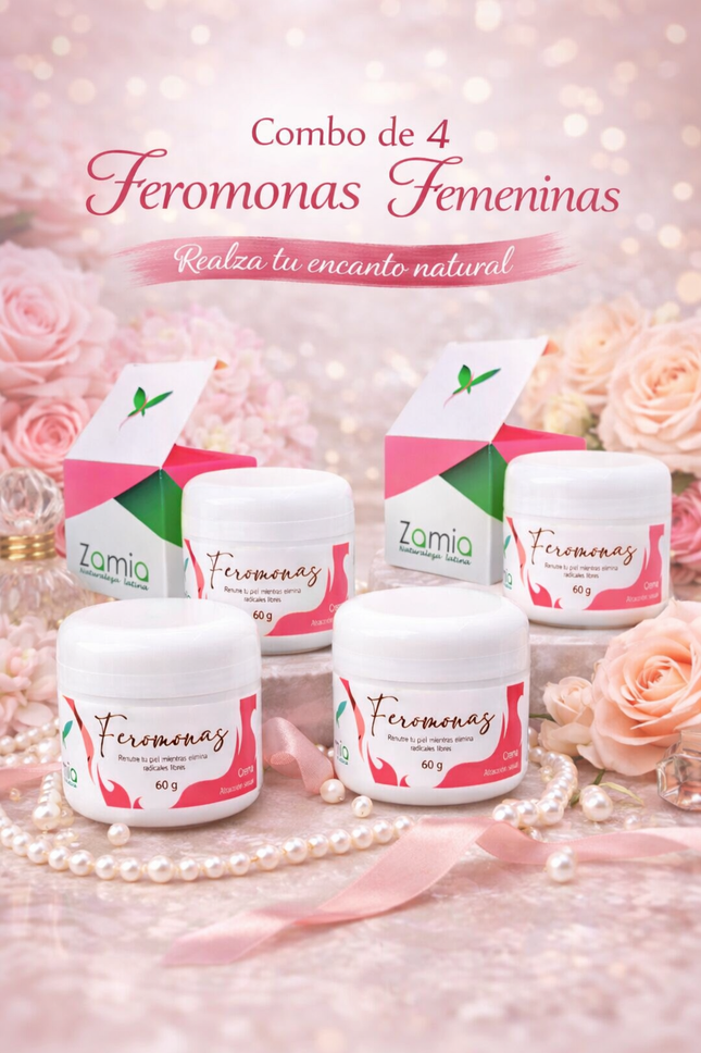 Feromonas Femeninas x4