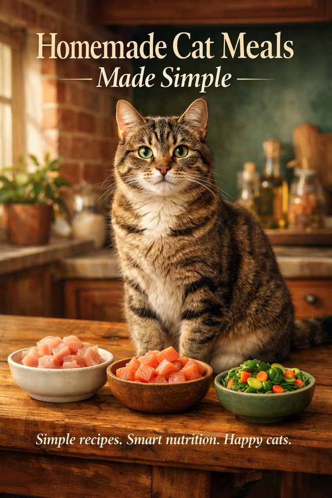 Homemade Cat Meals Made Easy