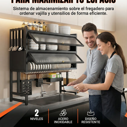 Escurridor de Platos Doble Gabinete